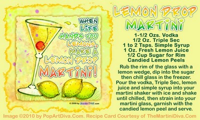 Lemon Drop Martini recipe