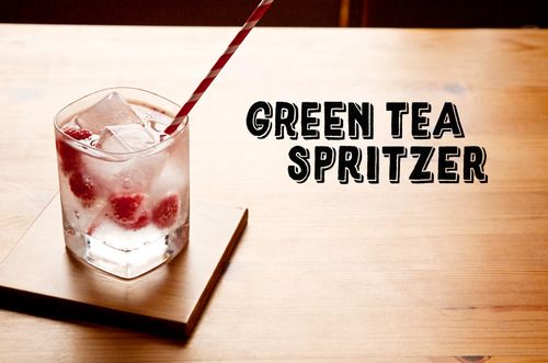 Vodka Green Tea Spritzer