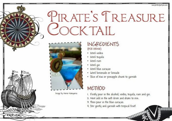 Pirate's Treasure recipe
