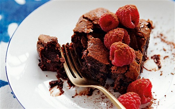 Chocolate Raspberry Brownie