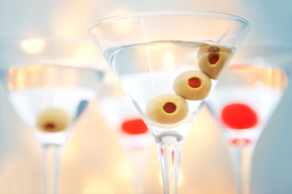 Hot and Dirty Martini