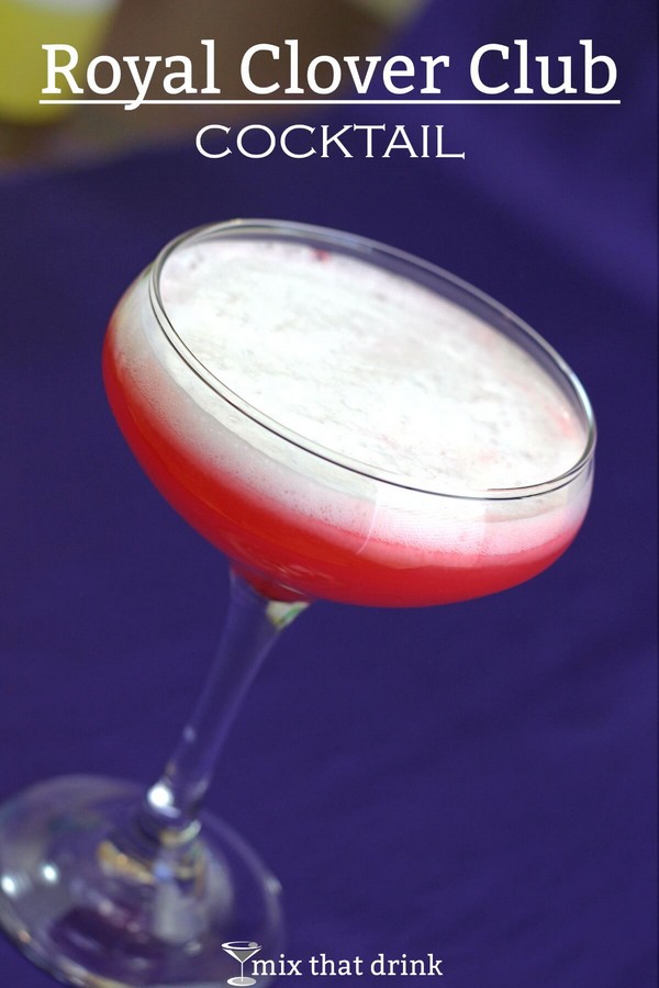 Royal Clover Club Cocktail recipe