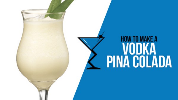 Vodka Pina Colada recipe