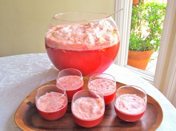 Fruit And Sherbet Punch