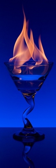 Flaming Blue recipe