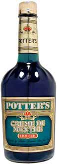 Potter's Creme de Menthe Green