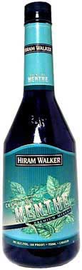 Hiram Walker Creme de Menthe Green