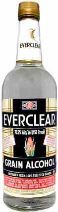 Everclear 151 Grain Alcohol