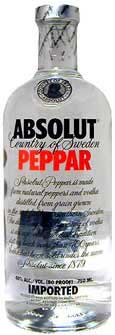 Absolut Peppar Vodka