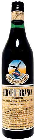 Fernet Branca Bitters Liqueur