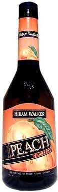 Hiram Walker Peach Schnapps