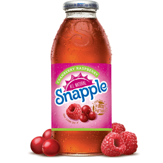 Cranberry Raspberry Snapple