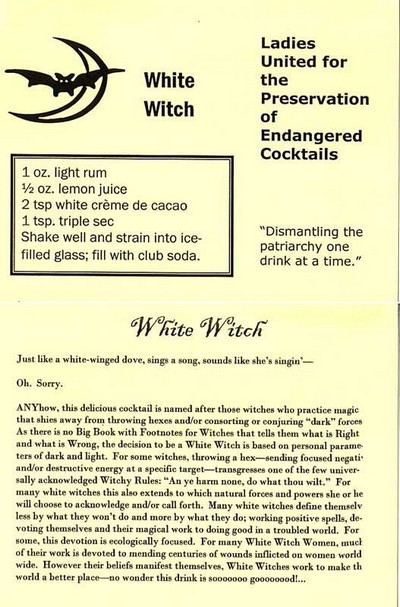 White Witch recipe