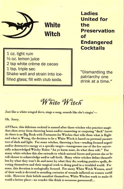 White Witch recipe