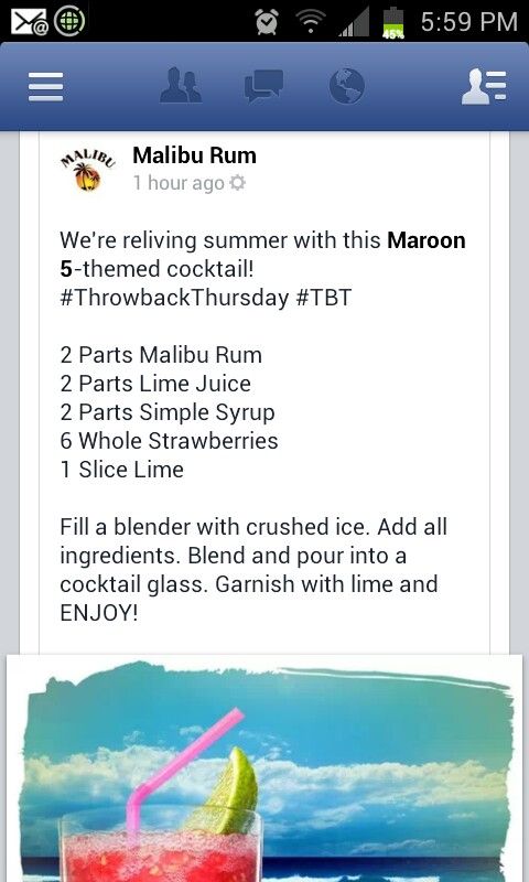 Maroon 5 recipe