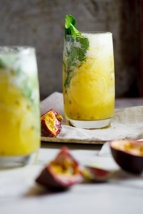 Vanilla Passion Fruit Mojito recipe