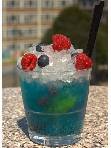 Blueberry Caiprinoska recipe