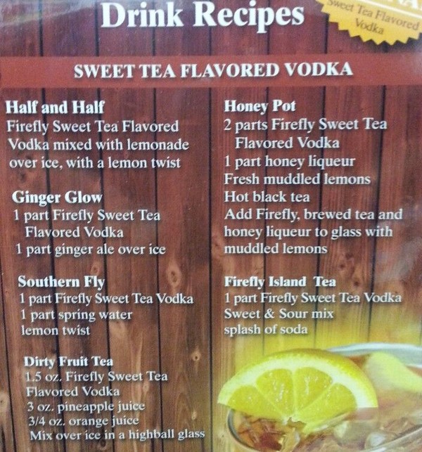 Firefly Sweet Tea recipe