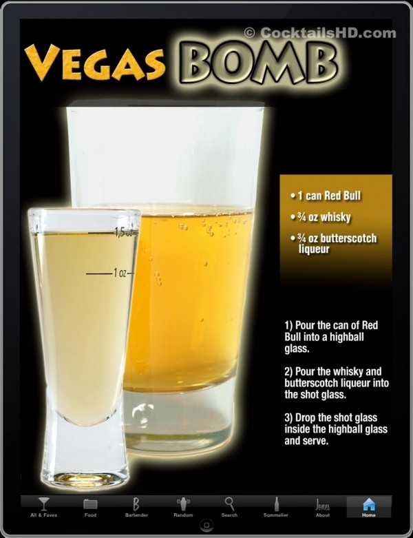 Vegas Bomb recipe