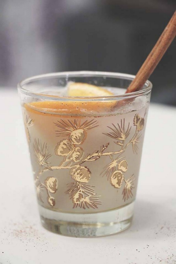 Spiced Navel Fizz