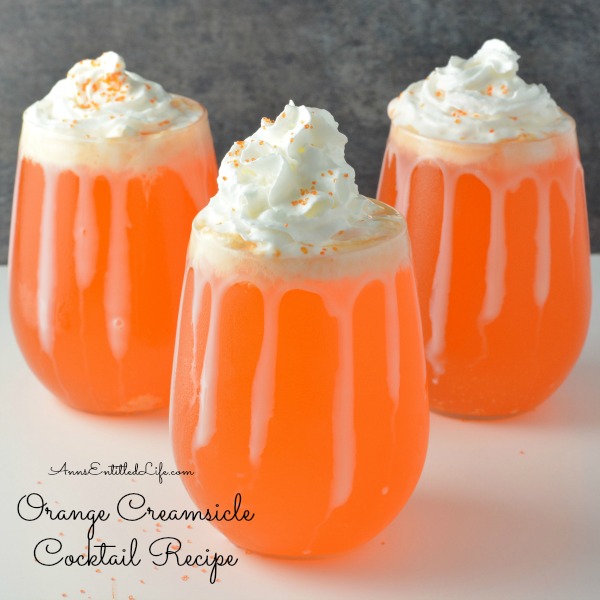 Orange Creamsicle recipe