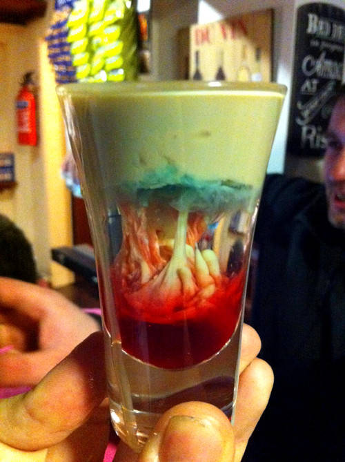 Bloody Smurf recipe