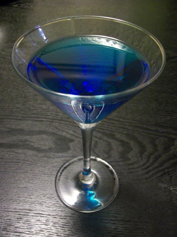 Blue Dolphin Martini