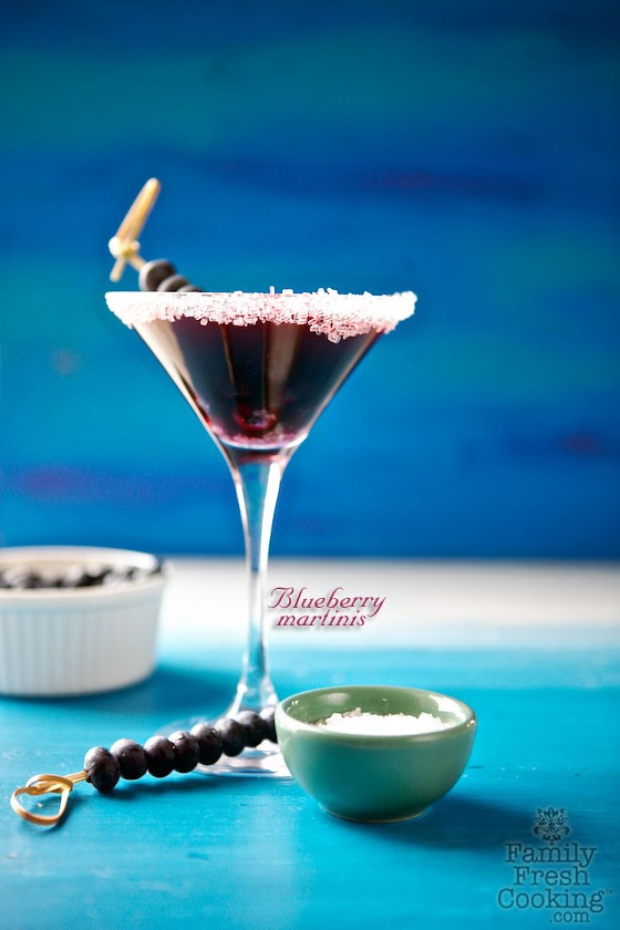 Blueberry Martini