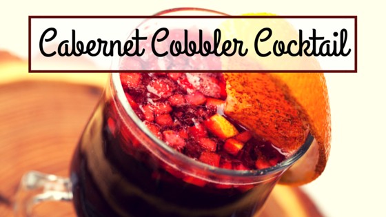 Cabernet Cobbler recipe