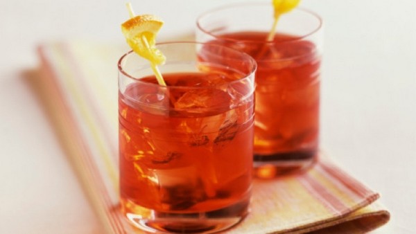 Canadian and Campari recipe