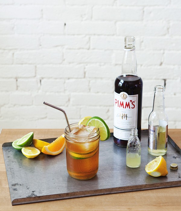 Cheat's Pimm's recipe