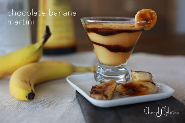 Chocolate Banana Martini