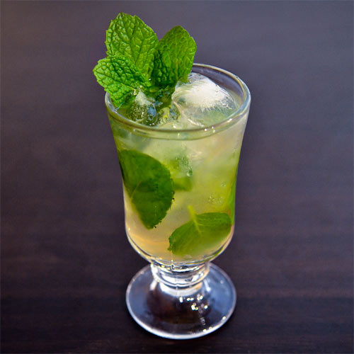 Cognac Mint Frappe recipe