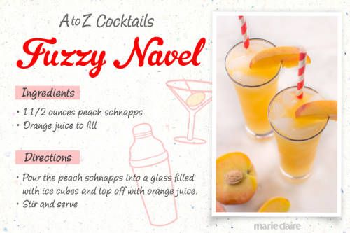 Dark Fuzzy Navel recipe