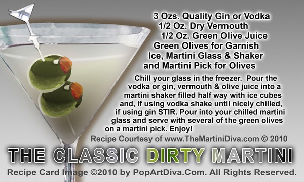 Dirty Martini recipe