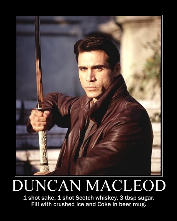 Duncan MacLeod recipe