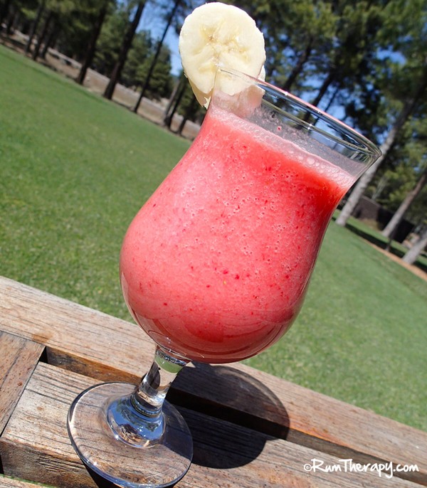 Frozen Strawberry Banana Colada