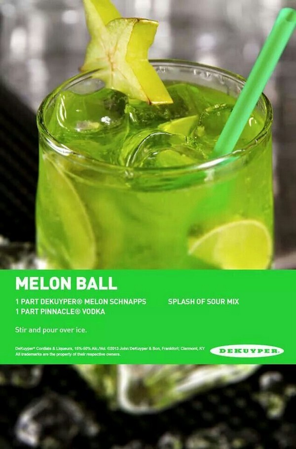 Fuzzy Melon Ball recipe