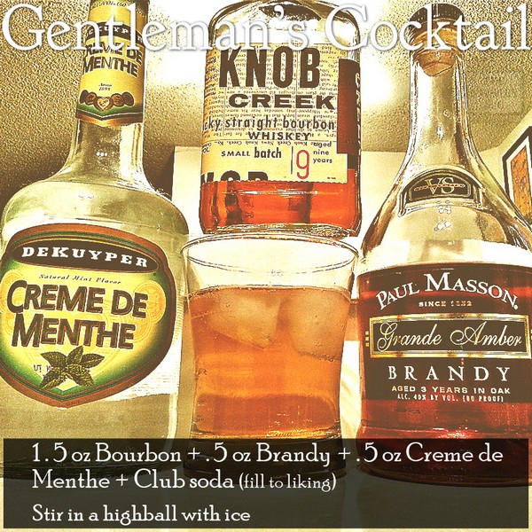 Gentleman's Club recipe