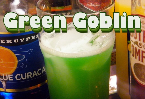Green Goblin Cocktail recipe