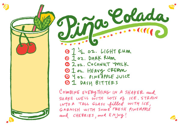 Happy Colada recipe