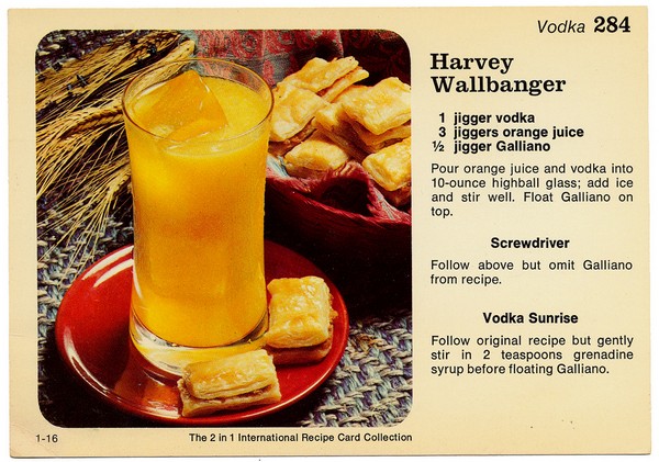 Harvey Wallbanger recipe