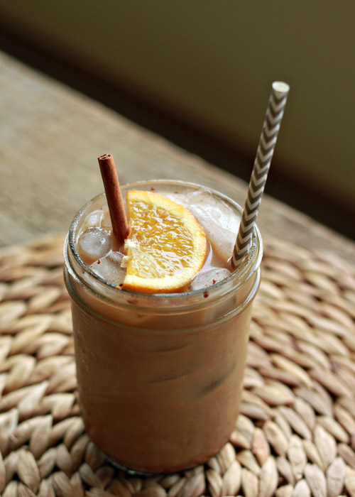 Iced Coffee a l'Orange recipe