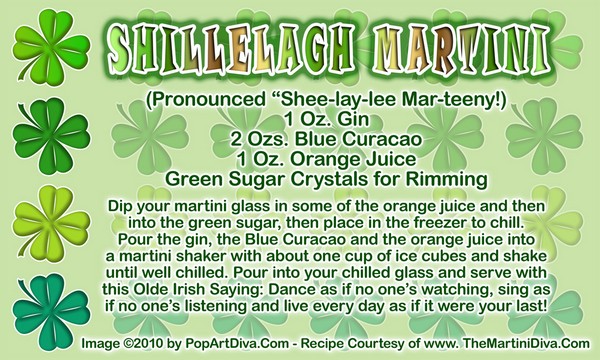 Irish Shillelagh recipe