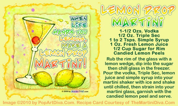 Lemon Drop Martini recipe