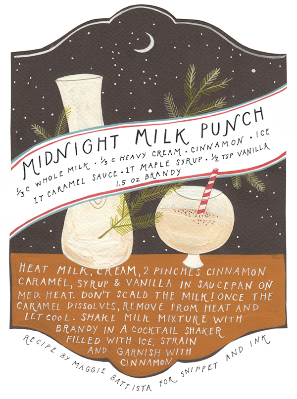 Milk Punch recipe