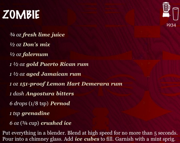 Original Zombie Original Zombie recipe