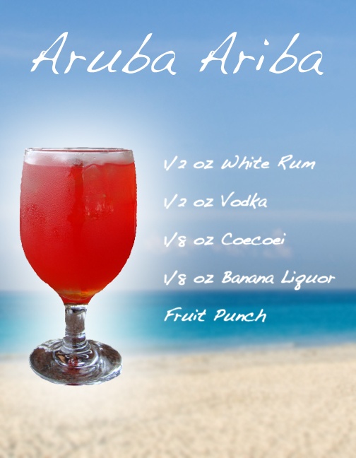 Aruba Cocktail recipe