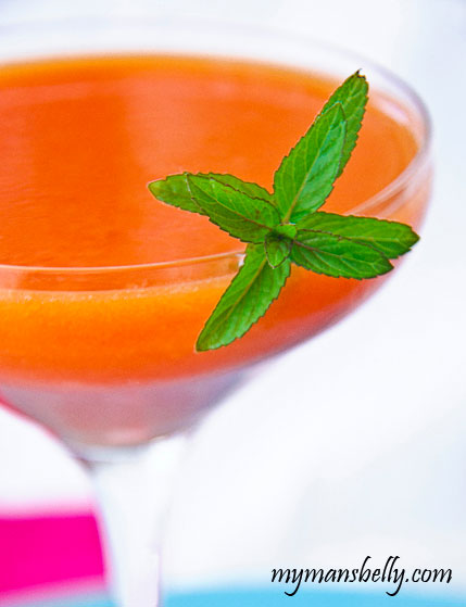 Peachy Martini recipe