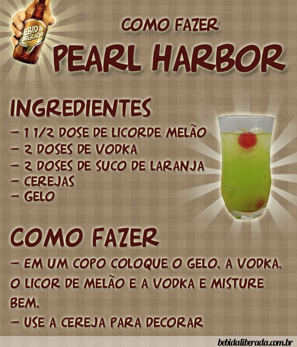 Pearl Harbour recipe